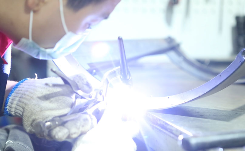 Laser cutting and bending process