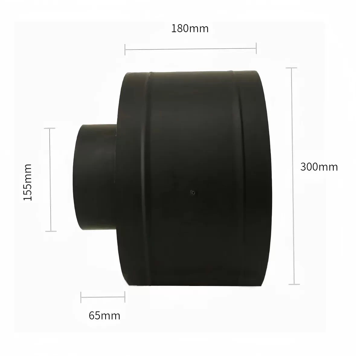 Anti-rain flue cap