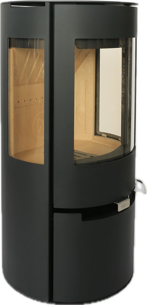 H50T classic T-design wood burning stove